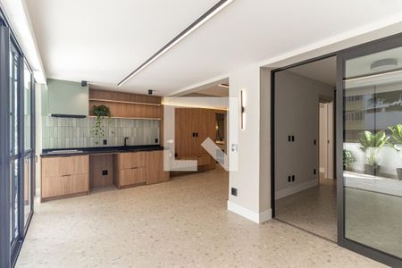 Sala de apartamento à venda com 1 quarto, 90m² em Higienópolis, São Paulo