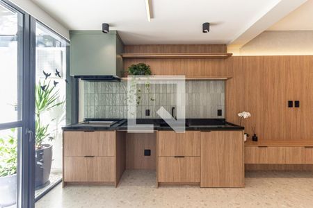 Sala - Pia de apartamento à venda com 1 quarto, 90m² em Higienópolis, São Paulo