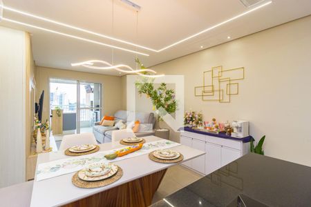Sala de Jantar de apartamento à venda com 2 quartos, 82m² em Vila Bertioga, São Paulo