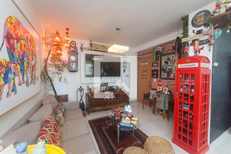 sala de apartamento à venda com 2 quartos, 77m² em Vila da Serra, Nova Lima