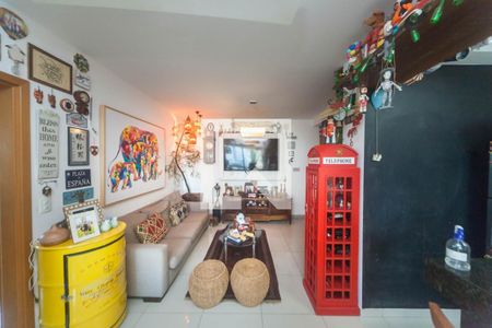 sala de apartamento à venda com 2 quartos, 77m² em Vila da Serra, Nova Lima