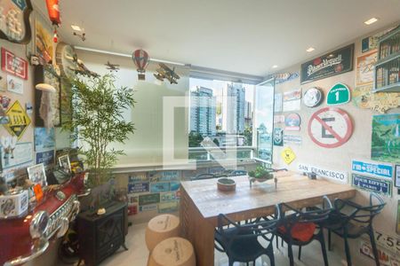 Varanda da Sala de apartamento à venda com 2 quartos, 77m² em Vila da Serra, Nova Lima