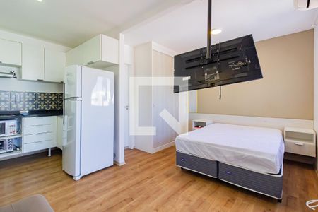 Sala/Quarto de kitnet/studio à venda com 1 quarto, 33m² em Chácara Santo Antônio (zona Sul), São Paulo