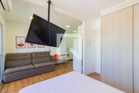 Sala/Quarto de kitnet/studio à venda com 1 quarto, 33m² em Chácara Santo Antônio (zona Sul), São Paulo