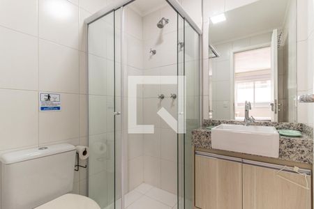 Banheiro de kitnet/studio para alugar com 1 quarto, 30m² em Centro Histórico de São Paulo, São Paulo