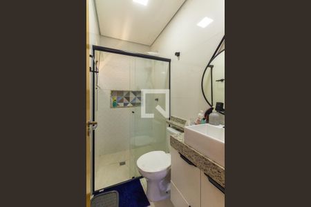 Banheiro da Suíte 1 de casa à venda com 3 quartos, 125m² em Vila Carrão, São Paulo