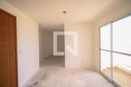 Sala de apartamento à venda com 2 quartos, 54m² em Vila Maria Leonor, Diadema