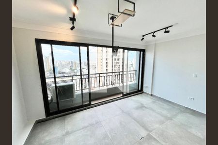 Sala/Quarto/Cozinha de kitnet/studio para alugar com 1 quarto, 25m² em Santana, São Paulo