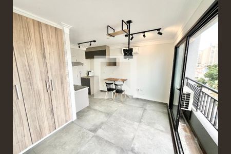 Sala/Quarto/Cozinha de kitnet/studio para alugar com 1 quarto, 25m² em Santana, São Paulo