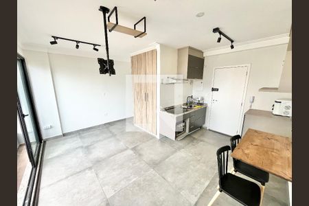 Sala/Quarto/Cozinha de kitnet/studio para alugar com 1 quarto, 25m² em Santana, São Paulo