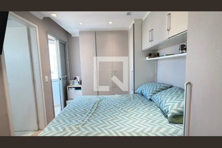 Suite de apartamento à venda com 2 quartos, 51m² em Vila Bertioga, São Paulo