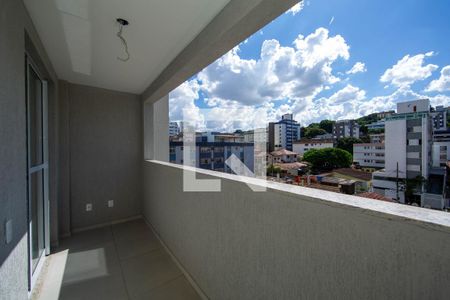 VARANDA de apartamento à venda com 3 quartos, 71m² em Coração Eucarístico, Belo Horizonte