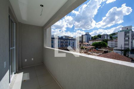 VARANDA de apartamento à venda com 3 quartos, 71m² em Coração Eucarístico, Belo Horizonte