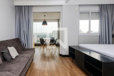 Studio de kitnet/studio para alugar com 1 quarto, 33m² em Chácara Santo Antônio (zona Sul), São Paulo