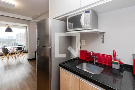 Studio de kitnet/studio para alugar com 1 quarto, 33m² em Chácara Santo Antônio (zona Sul), São Paulo