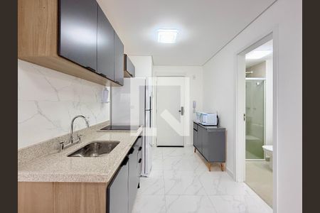 Studio de kitnet/studio para alugar com 1 quarto, 27m² em Santo Amaro, São Paulo