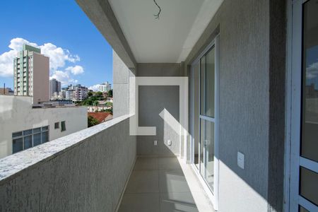 VARANDA de apartamento à venda com 3 quartos, 71m² em Coração Eucarístico, Belo Horizonte