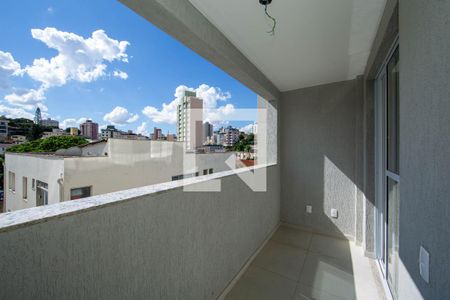 VARANDA de apartamento à venda com 3 quartos, 71m² em Coração Eucarístico, Belo Horizonte