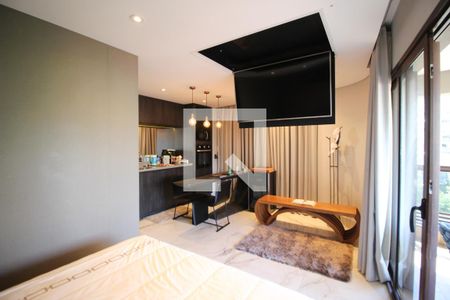Suíte  de kitnet/studio para alugar com 1 quarto, 49m² em Itaim Bibi, São Paulo
