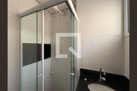 Banheiro de apartamento para alugar com 1 quarto, 29m² em Vila Palmeiras, São Paulo