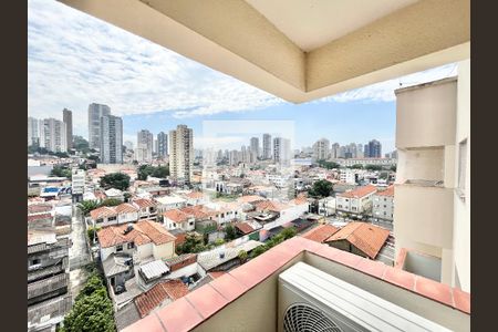 Varanda da Sala de apartamento à venda com 1 quarto, 48m² em Santana, São Paulo