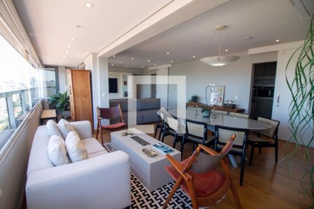 Sala de Jantar de apartamento à venda com 3 quartos, 125m² em Brooklin, São Paulo