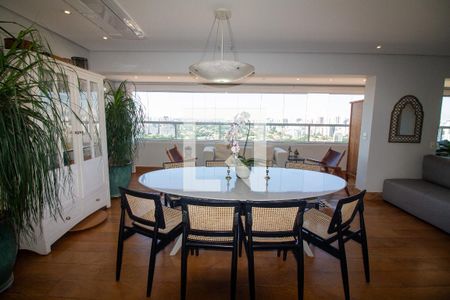Sala de Jantar de apartamento à venda com 3 quartos, 125m² em Brooklin, São Paulo