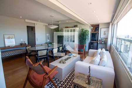 Sala de Jantar de apartamento à venda com 3 quartos, 125m² em Brooklin, São Paulo