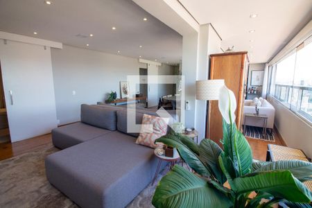 Sala de apartamento à venda com 3 quartos, 125m² em Brooklin, São Paulo