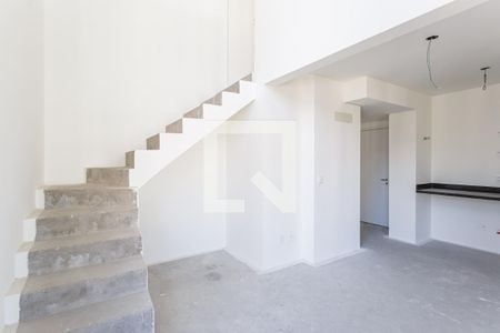 Sala de apartamento à venda com 1 quarto, 61m² em Indianópolis, São Paulo