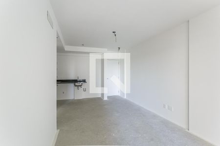 Sala de apartamento à venda com 1 quarto, 53m² em Indianópolis, São Paulo