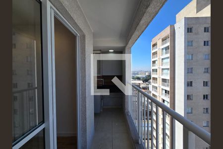 Varanda da Sala de apartamento à venda com 2 quartos, 42m² em Vila Sao Joao, Guarulhos