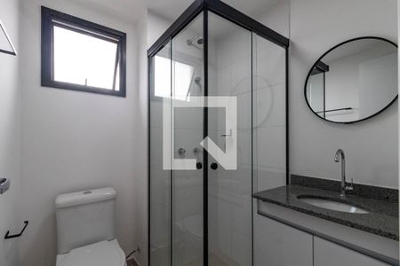 Banheiro de apartamento à venda com 1 quarto, 28m² em Perdizes, São Paulo