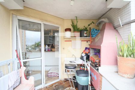 Varanda da Sala de apartamento para alugar com 3 quartos, 98m² em Vila Andrade, São Paulo