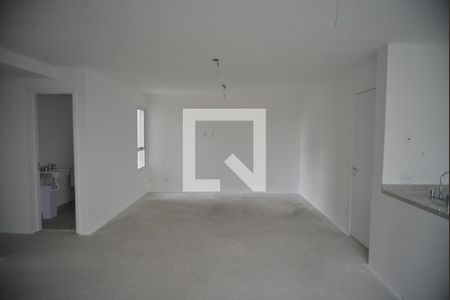 Sala de apartamento à venda com 3 quartos, 93m² em Vila Valparaíso, Santo André