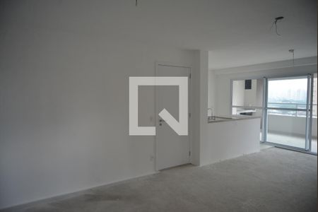 Sala de apartamento à venda com 3 quartos, 93m² em Vila Valparaíso, Santo André