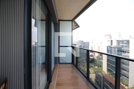 Varanda de apartamento para alugar com 1 quarto, 42m² em Vila Olímpia, São Paulo