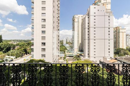 Varanda da Sala de apartamento para alugar com 2 quartos, 110m² em Brooklin, São Paulo