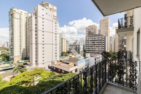 Varanda da Sala de apartamento para alugar com 2 quartos, 110m² em Brooklin, São Paulo