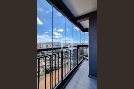 Varanda da Sala de apartamento para alugar com 2 quartos, 55m² em Lapa de Baixo, São Paulo