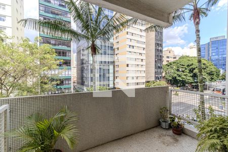 Varanda da Sala de apartamento à venda com 4 quartos, 290m² em Santa Cecilia, São Paulo