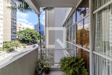Varanda da Sala de apartamento à venda com 4 quartos, 290m² em Santa Cecilia, São Paulo