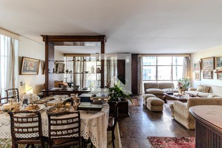 Sala de apartamento à venda com 4 quartos, 290m² em Santa Cecilia, São Paulo