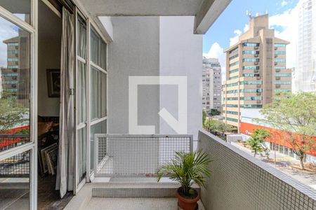Varanda da Sala de apartamento à venda com 4 quartos, 290m² em Santa Cecilia, São Paulo