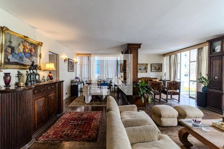 Sala de apartamento à venda com 4 quartos, 290m² em Santa Cecilia, São Paulo