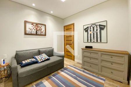 Sala de Estar de casa de condomínio à venda com 4 quartos, 10000m² em Jardins de Petrópolis, Nova Lima