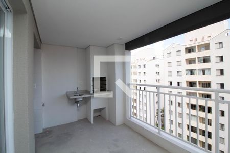 Varanda da Sala de apartamento à venda com 2 quartos, 63m² em Picanço, Guarulhos