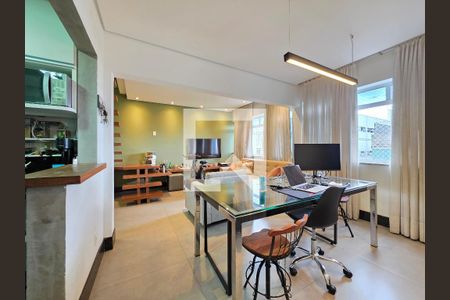 Sala  de apartamento à venda com 5 quartos, 180m² em Cruzeiro, Belo Horizonte