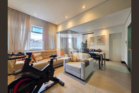 Sala  de apartamento à venda com 5 quartos, 180m² em Cruzeiro, Belo Horizonte