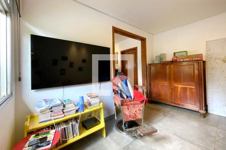 Sala de Estar de apartamento à venda com 4 quartos, 180m² em Santo Antônio, Belo Horizonte